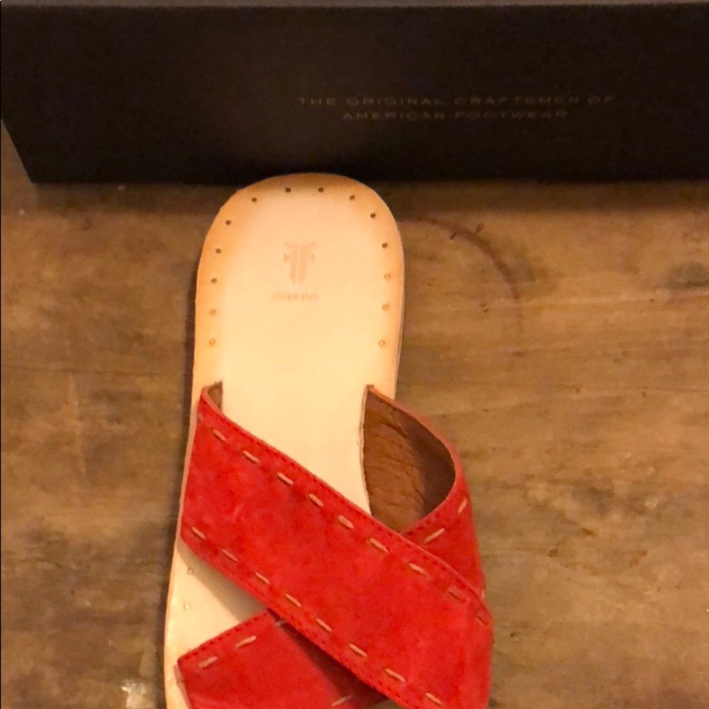 ๐ SOLD ๐ Frye Avery Pickstitch Sandal - Picture 3 of 7